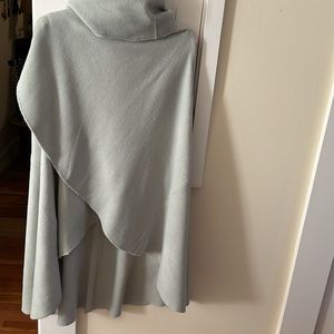 Shawl Vest Pale Blue